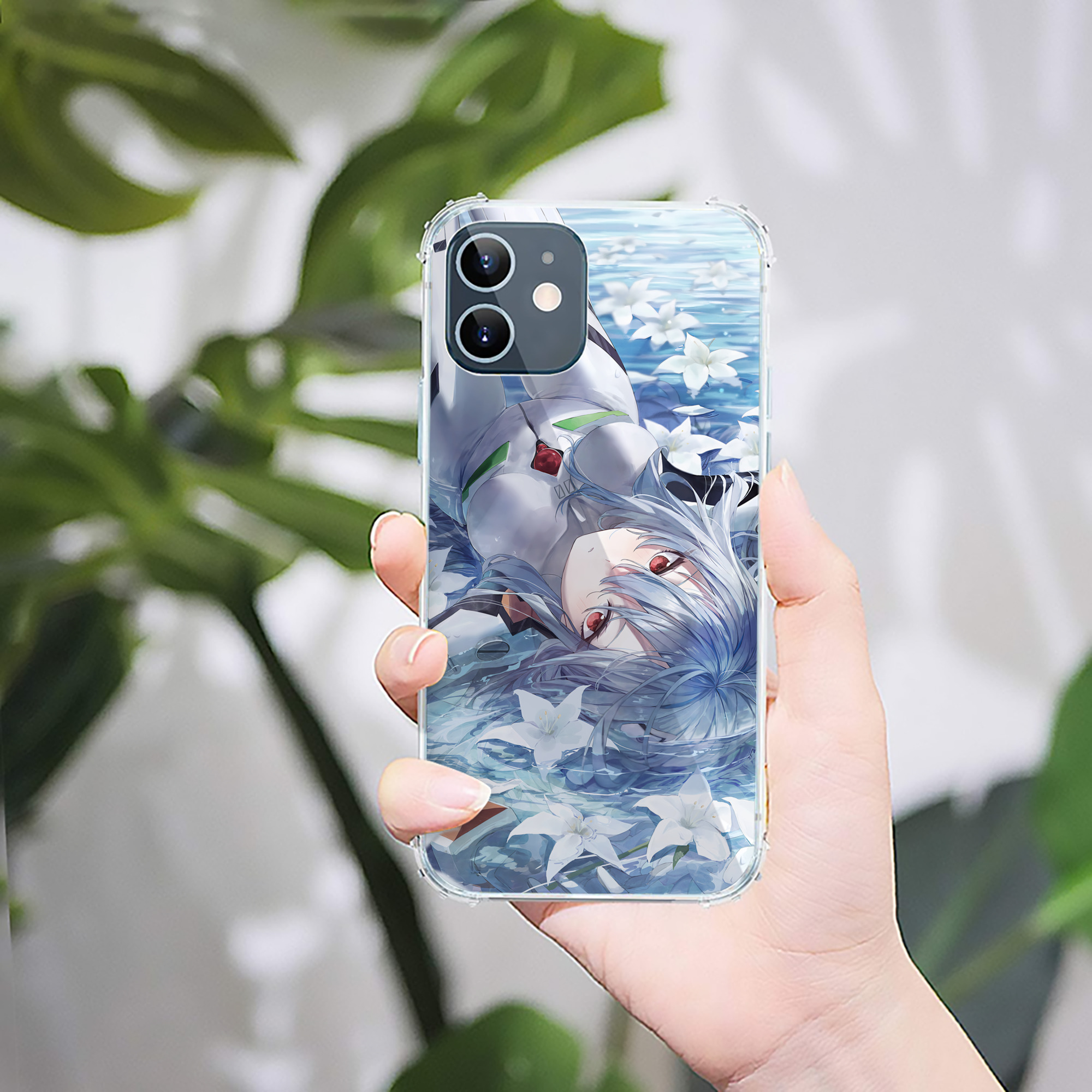 （画像用） EVA 新世紀エヴァンゲリオン 【iPhone 12シリーズ対応】透明スマホケース（クリアソフトケース）